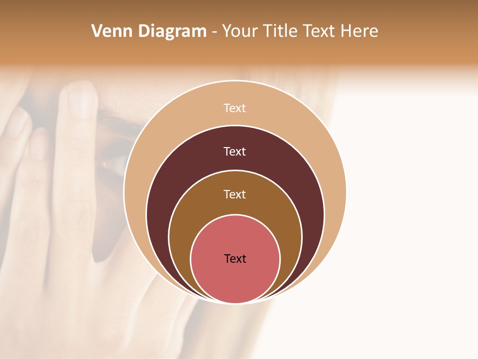 One Looking Through PowerPoint Template