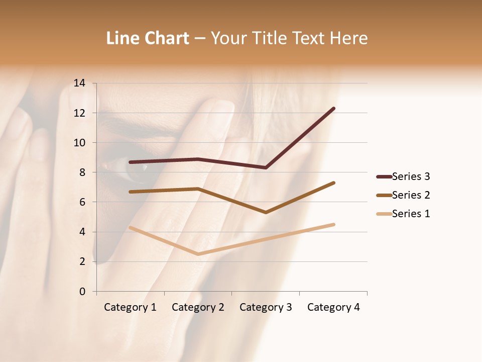 One Looking Through PowerPoint Template