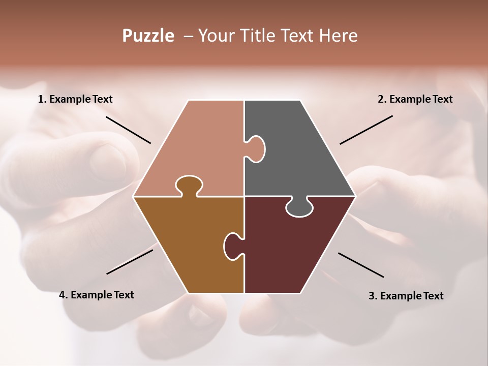 People Begging Closeup PowerPoint Template