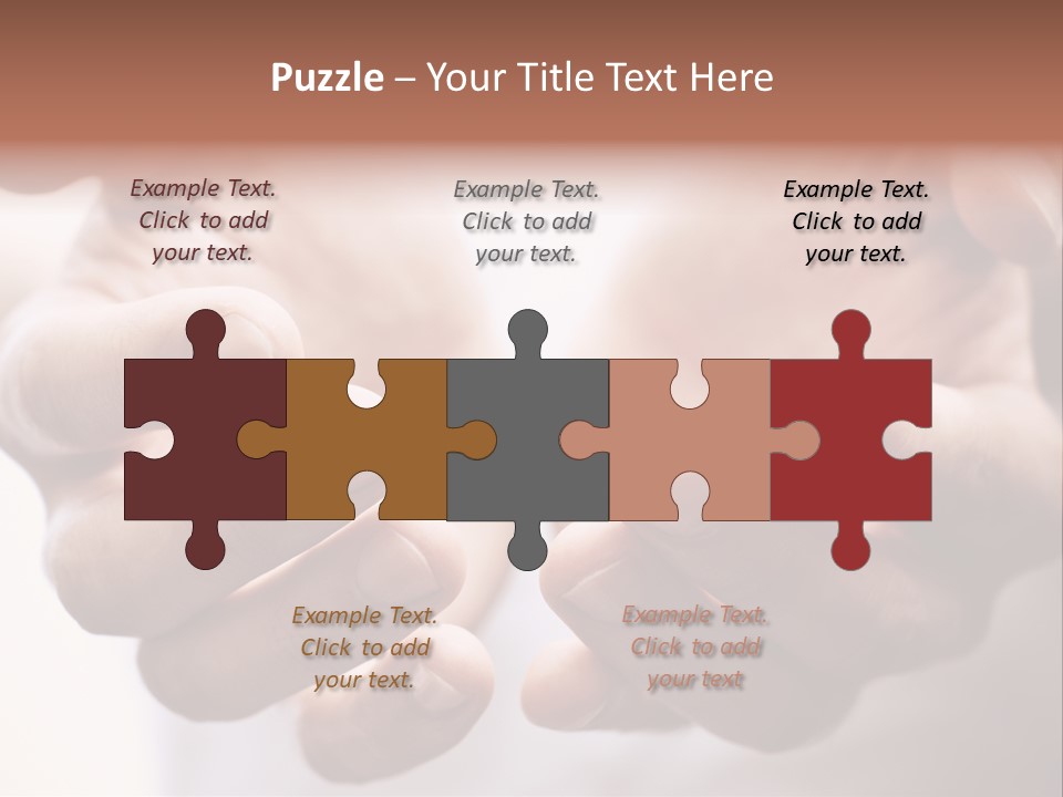 People Begging Closeup PowerPoint Template