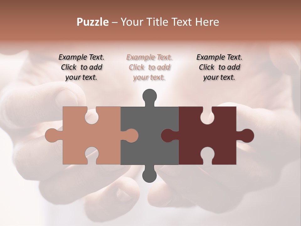 People Begging Closeup PowerPoint Template