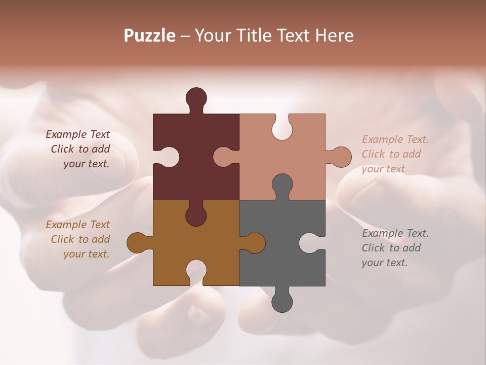 People Begging Closeup PowerPoint Template