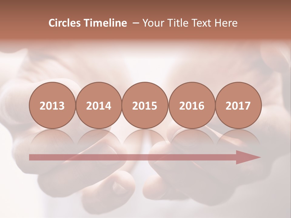 People Begging Closeup PowerPoint Template