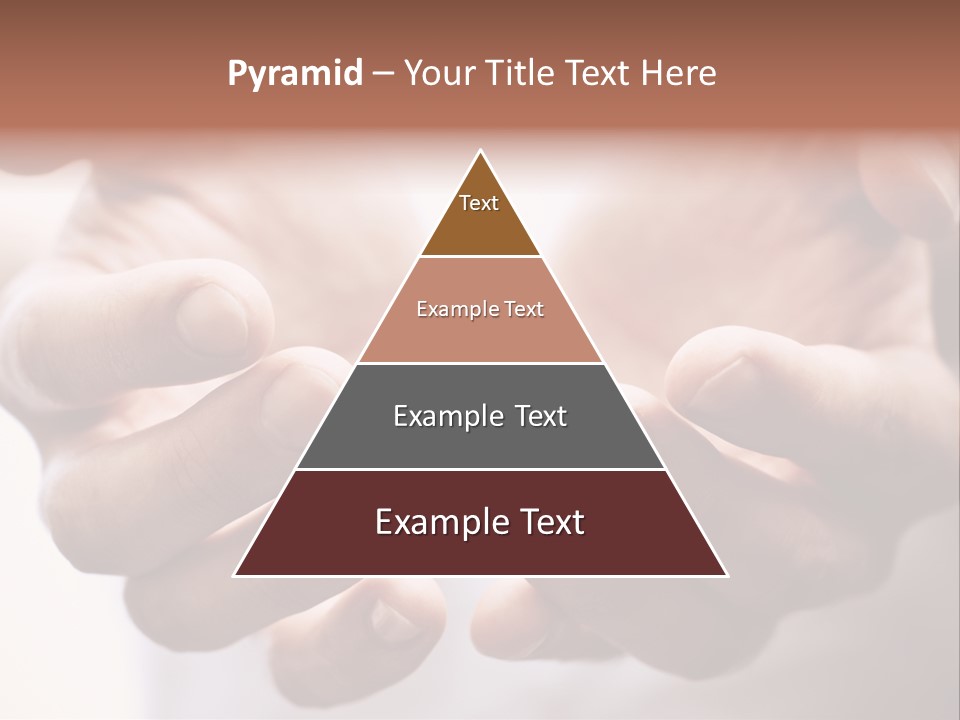 People Begging Closeup PowerPoint Template