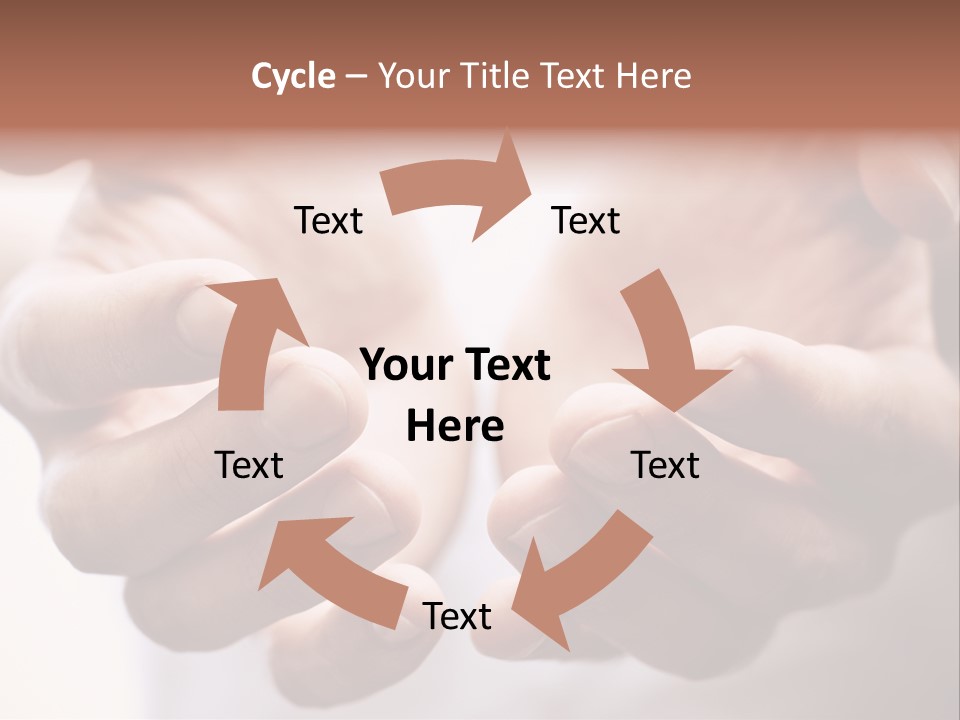 People Begging Closeup PowerPoint Template