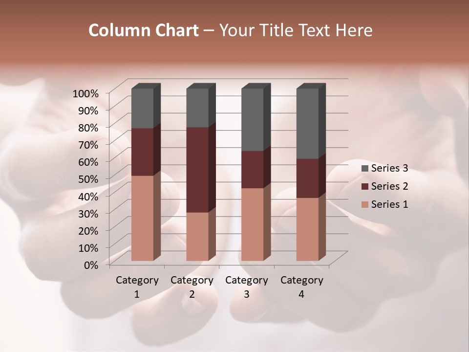 People Begging Closeup PowerPoint Template