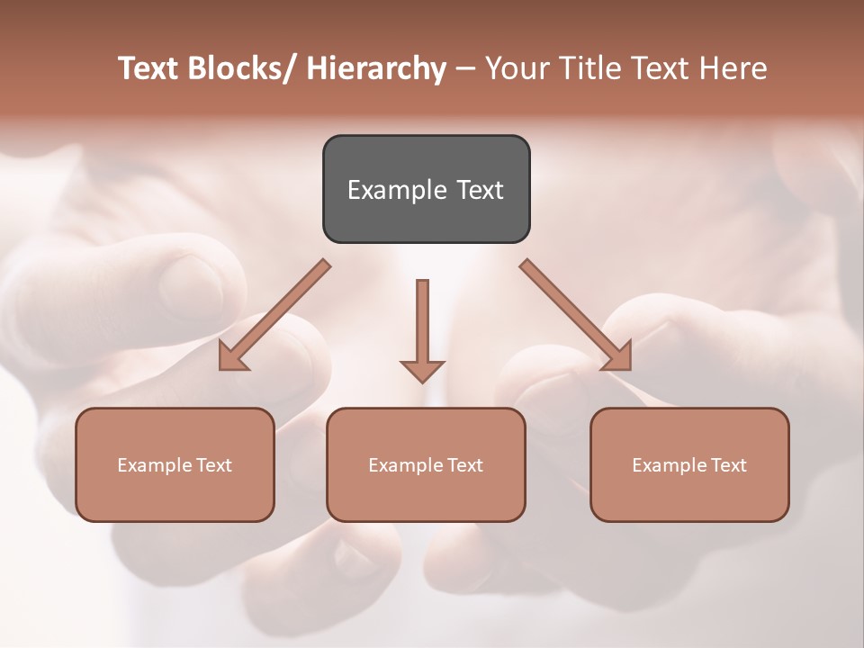 People Begging Closeup PowerPoint Template