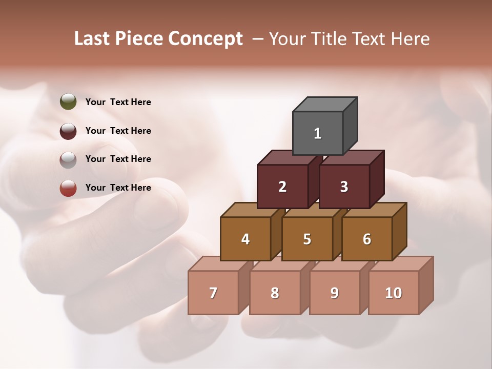 People Begging Closeup PowerPoint Template