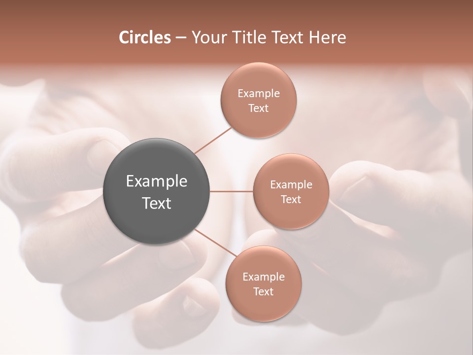 People Begging Closeup PowerPoint Template