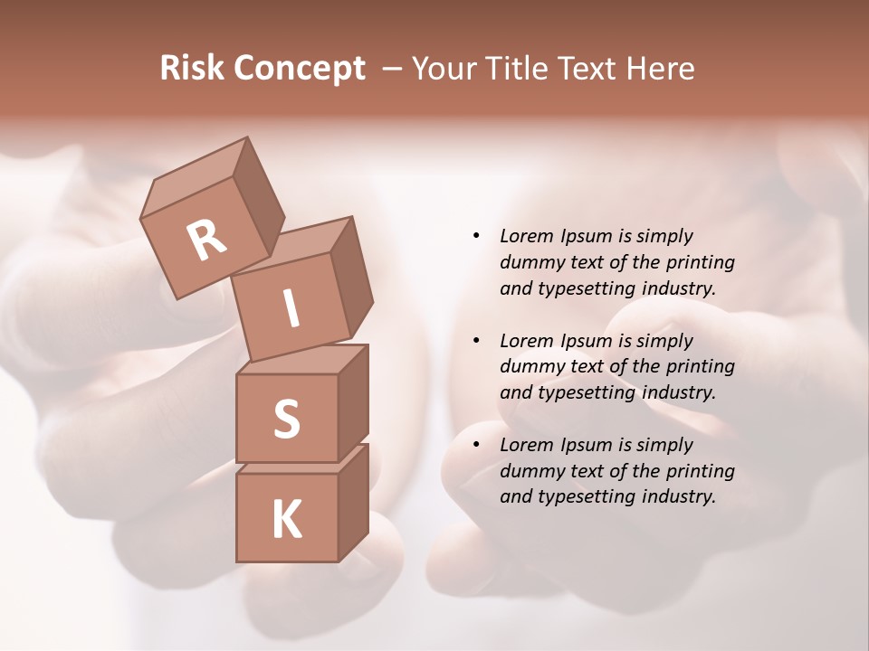 People Begging Closeup PowerPoint Template