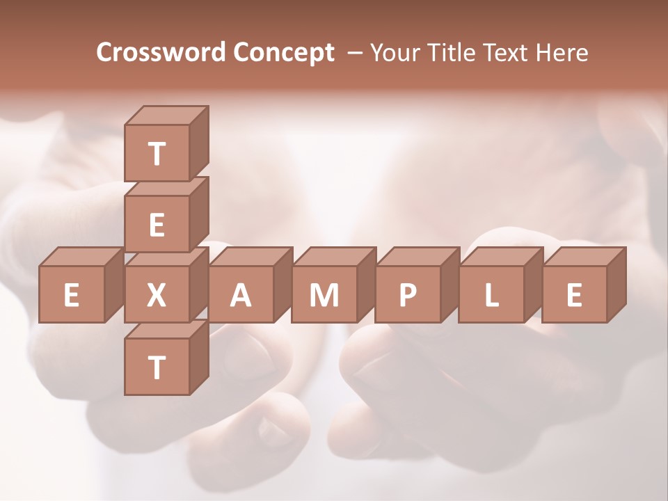 People Begging Closeup PowerPoint Template