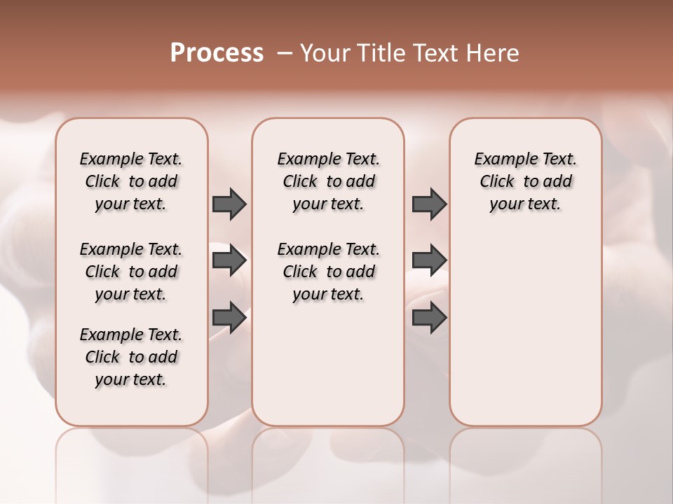 People Begging Closeup PowerPoint Template