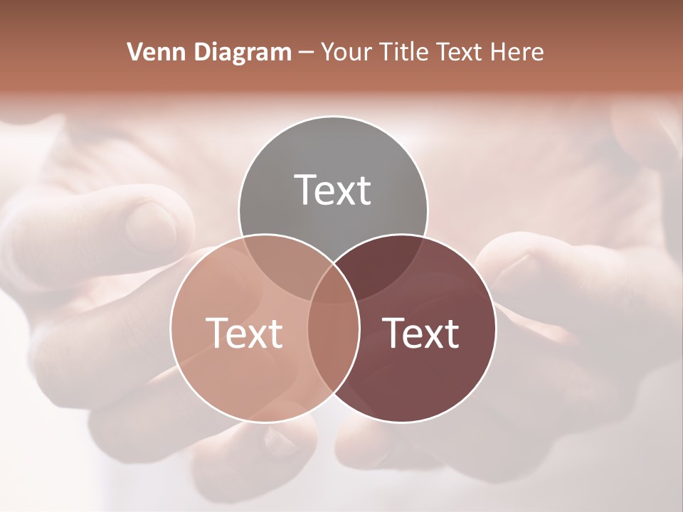 People Begging Closeup PowerPoint Template