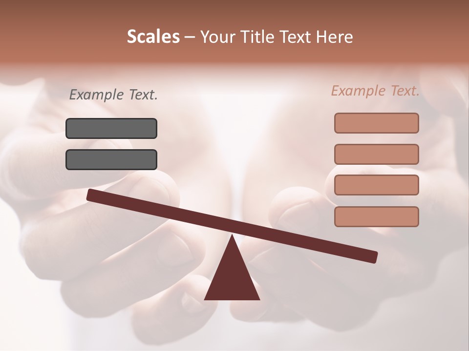 People Begging Closeup PowerPoint Template