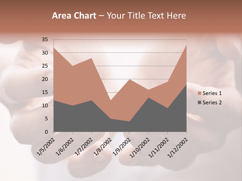 People Begging Closeup PowerPoint Template