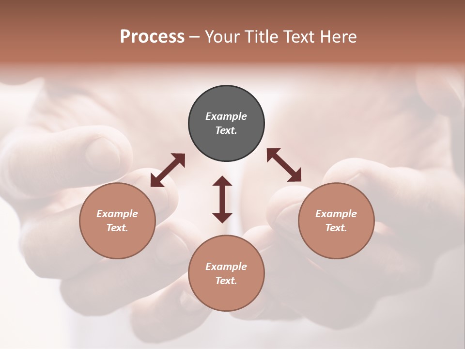 People Begging Closeup PowerPoint Template