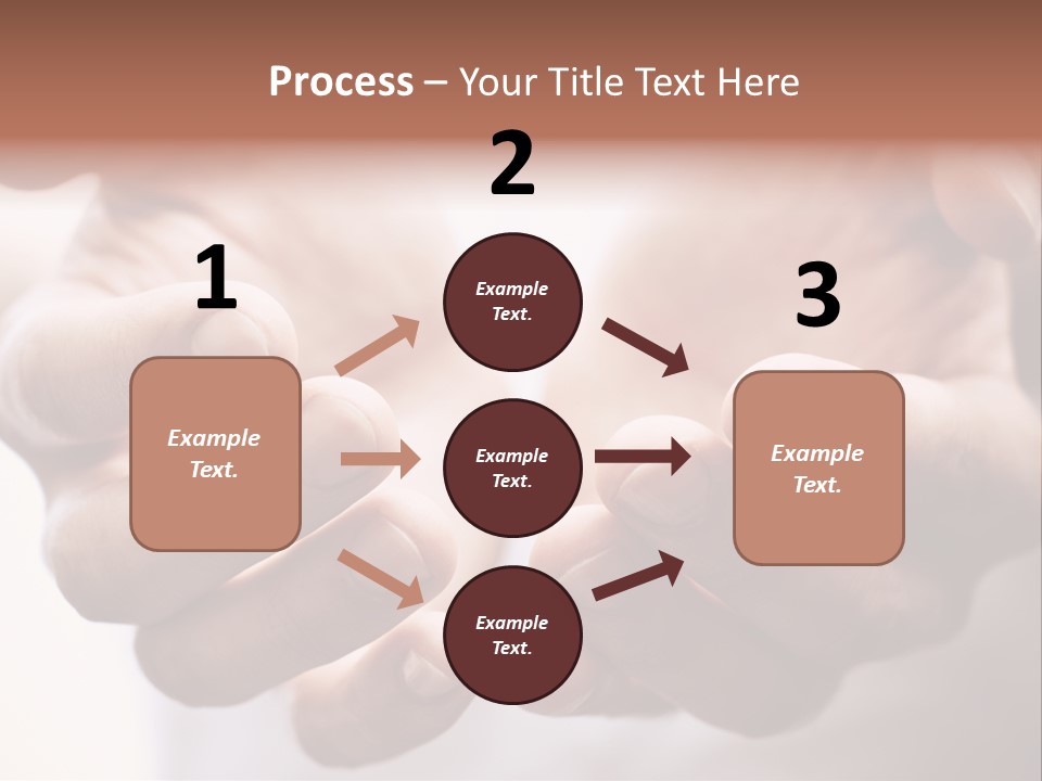 People Begging Closeup PowerPoint Template