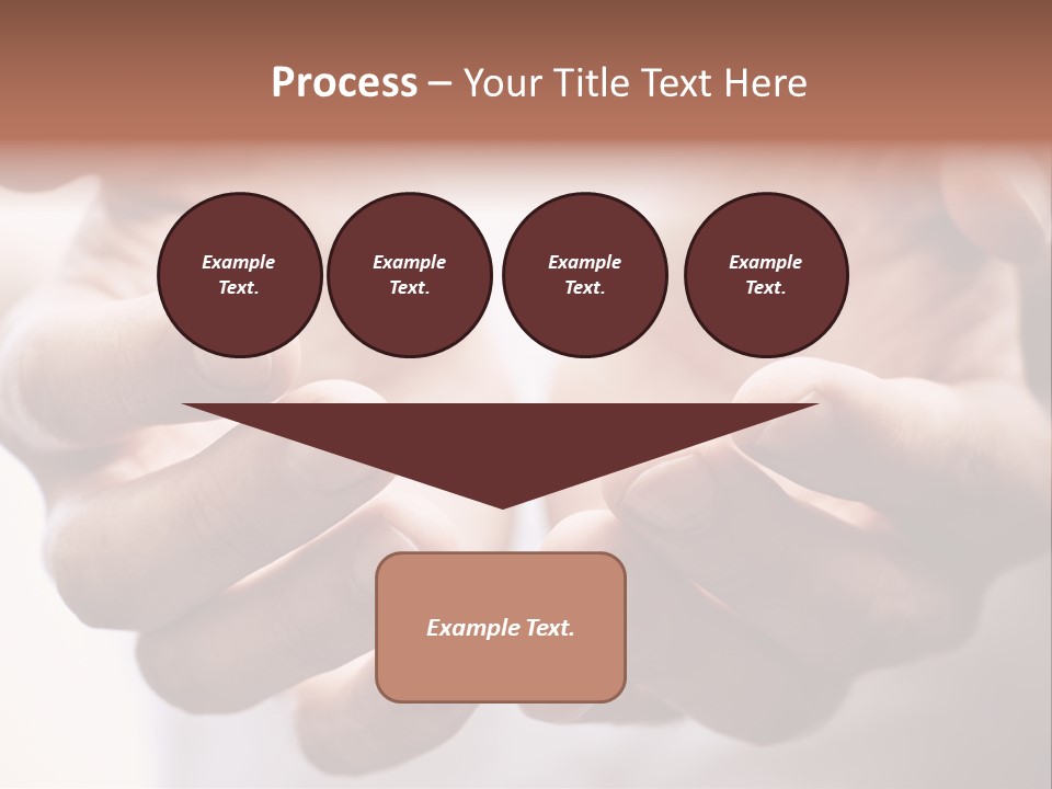 People Begging Closeup PowerPoint Template