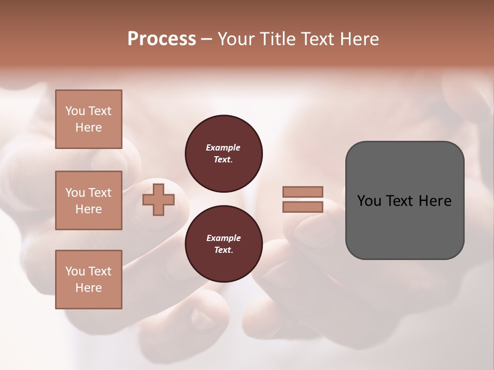 People Begging Closeup PowerPoint Template