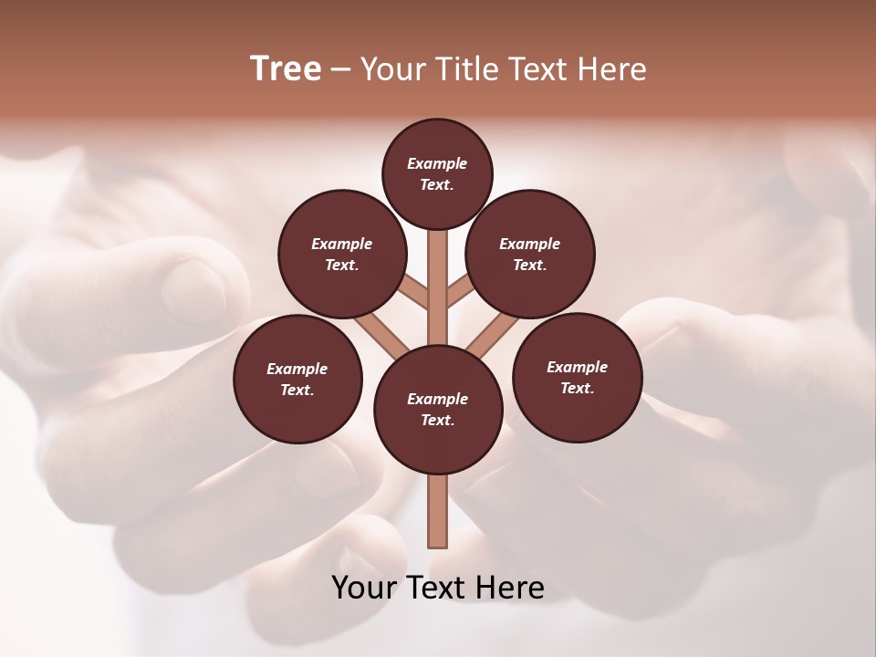 People Begging Closeup PowerPoint Template