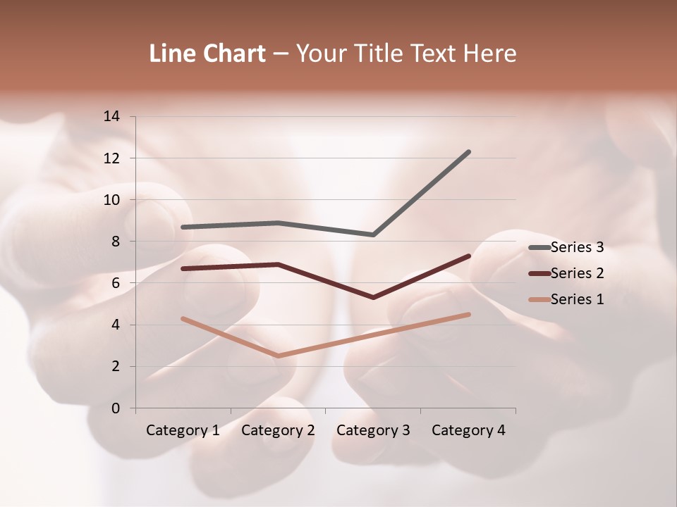 People Begging Closeup PowerPoint Template