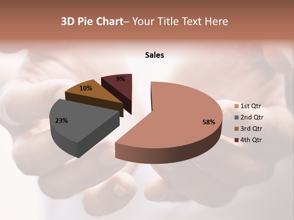 People Begging Closeup PowerPoint Template