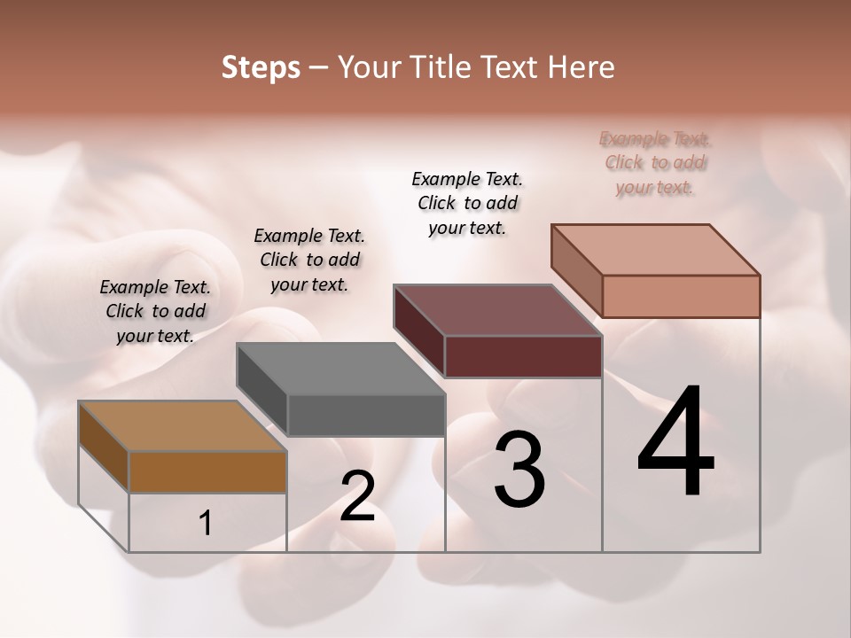 People Begging Closeup PowerPoint Template