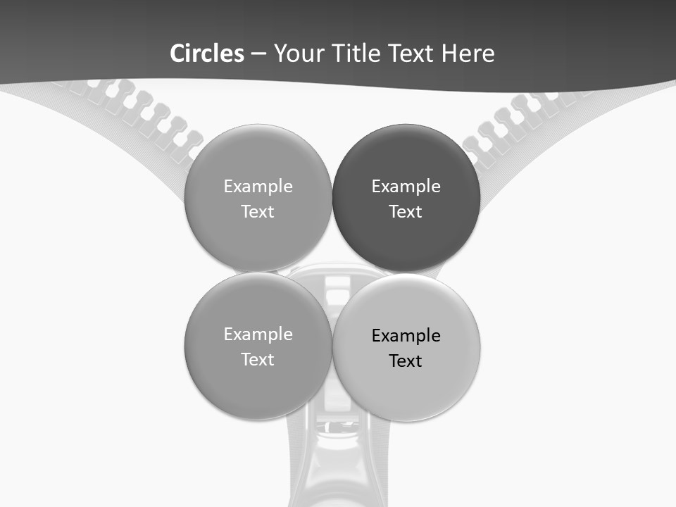Section Object Accessory PowerPoint Template