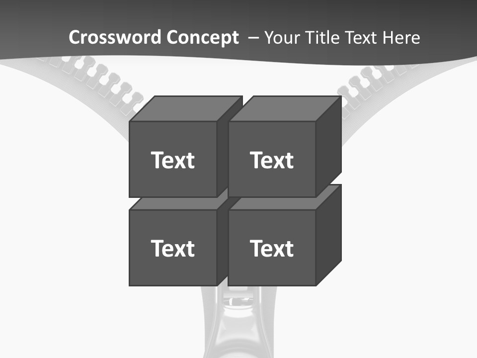 Section Object Accessory PowerPoint Template