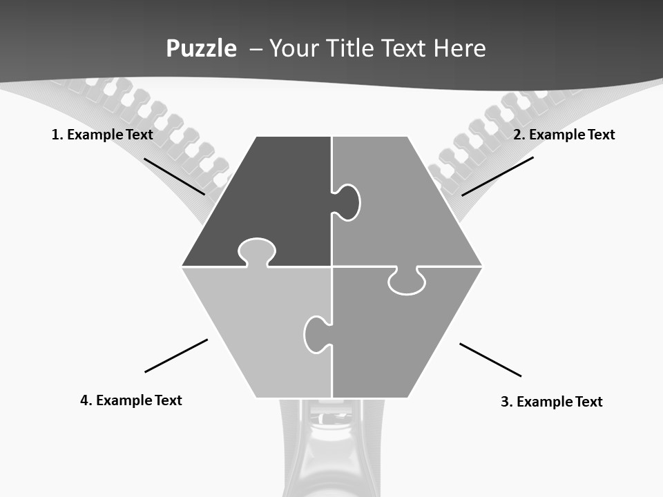 Section Object Accessory PowerPoint Template