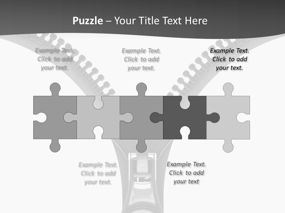 Section Object Accessory PowerPoint Template