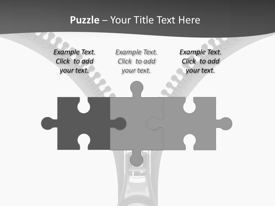 Section Object Accessory PowerPoint Template