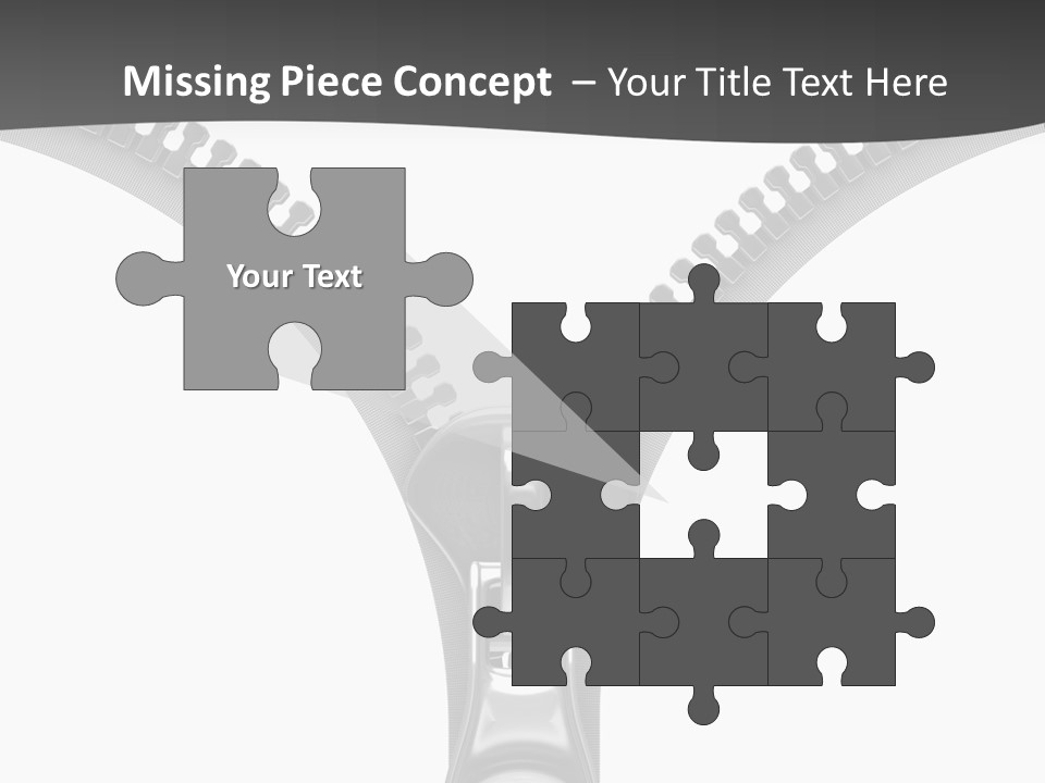 Section Object Accessory PowerPoint Template