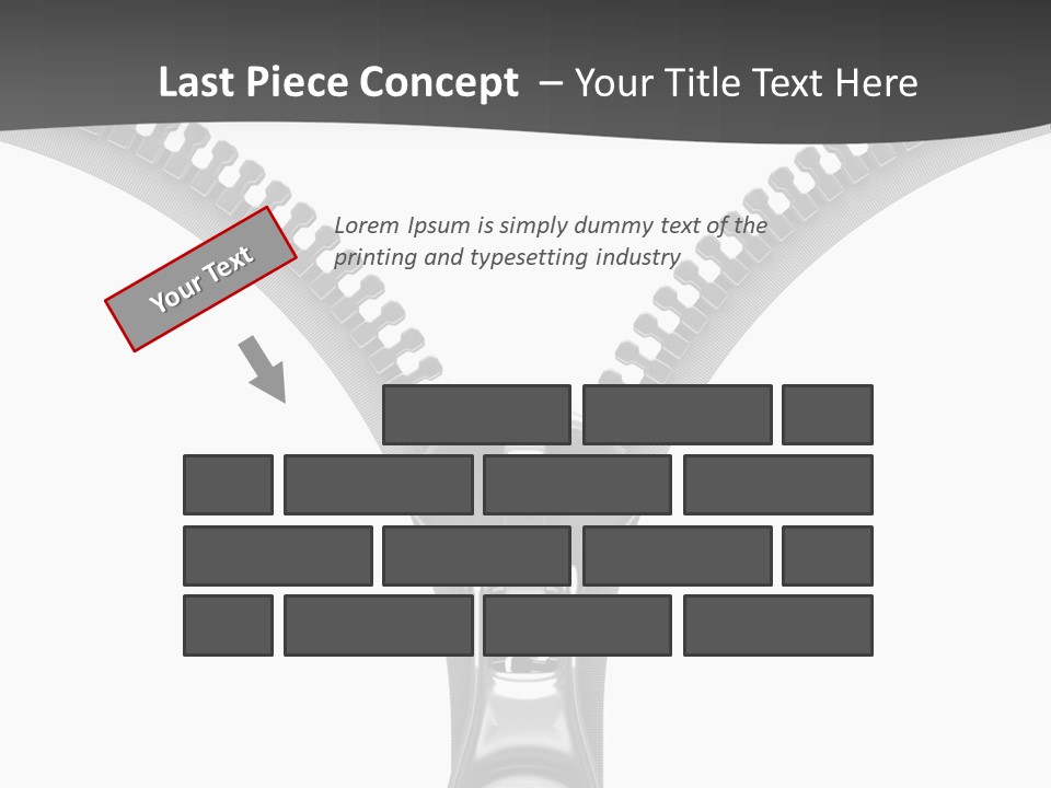 Section Object Accessory PowerPoint Template