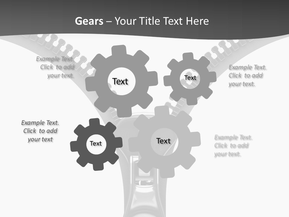 Section Object Accessory PowerPoint Template