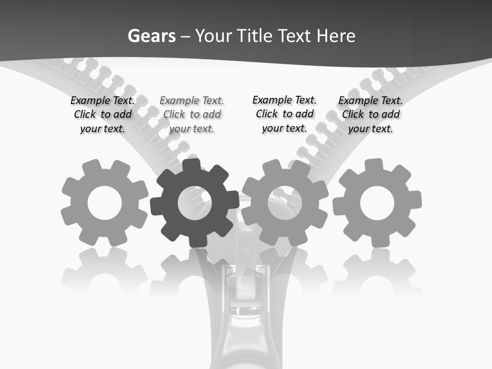 Section Object Accessory PowerPoint Template