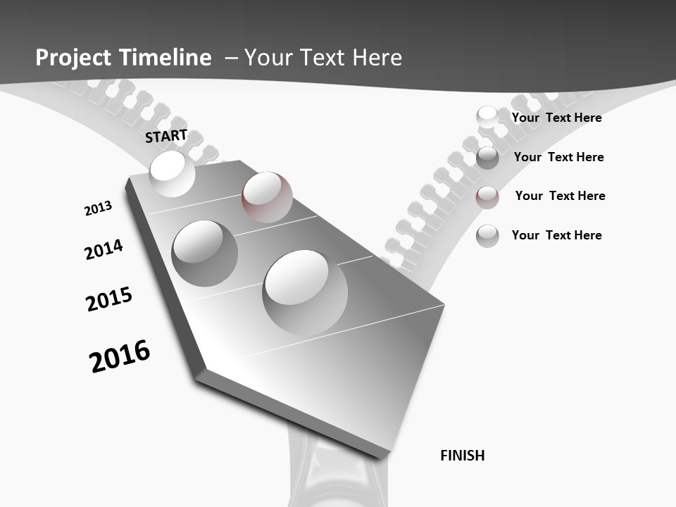 Section Object Accessory PowerPoint Template