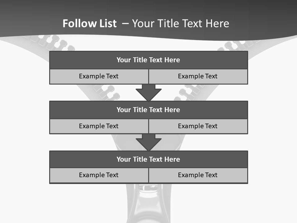 Section Object Accessory PowerPoint Template