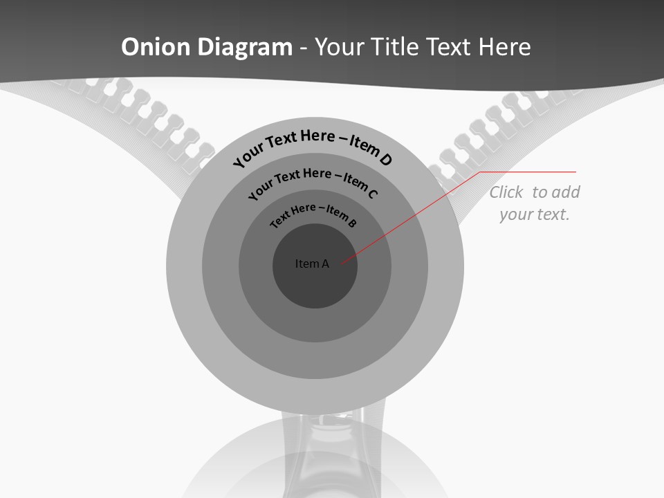 Section Object Accessory PowerPoint Template