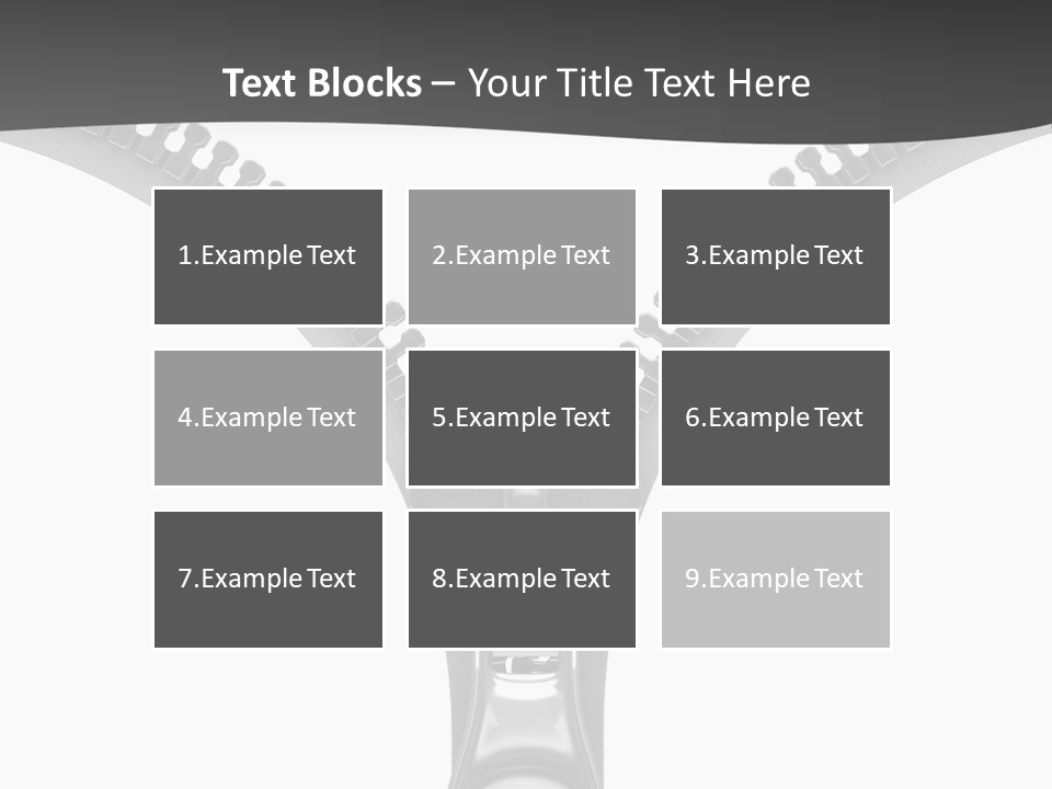 Section Object Accessory PowerPoint Template