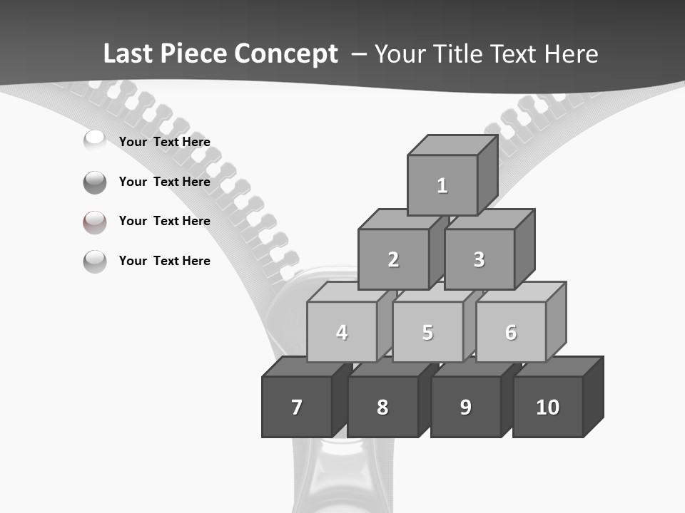 Section Object Accessory PowerPoint Template
