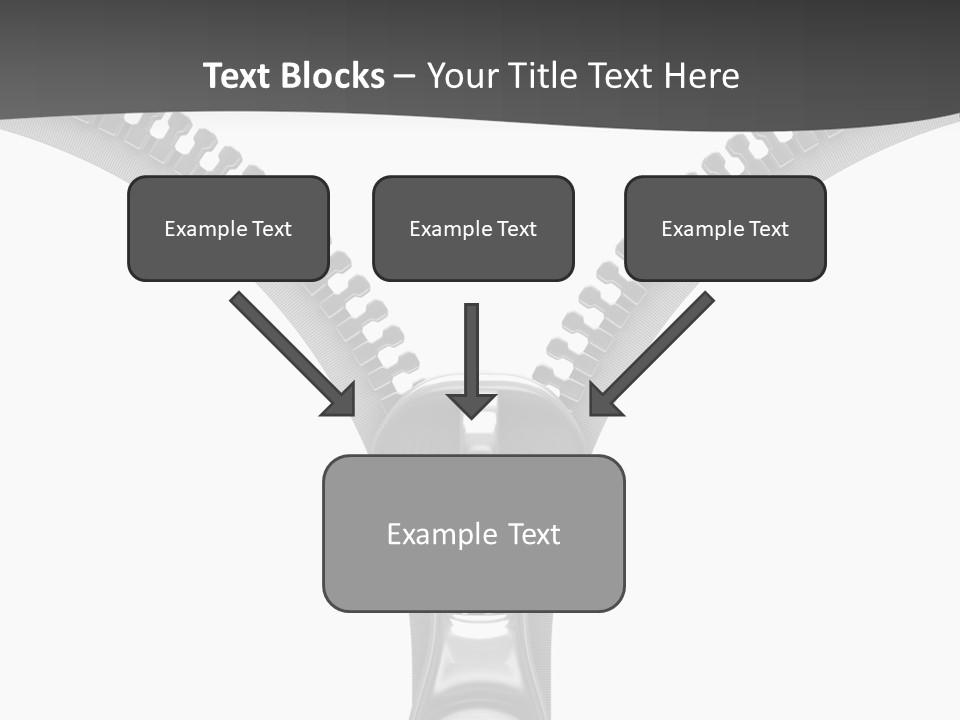 Section Object Accessory PowerPoint Template