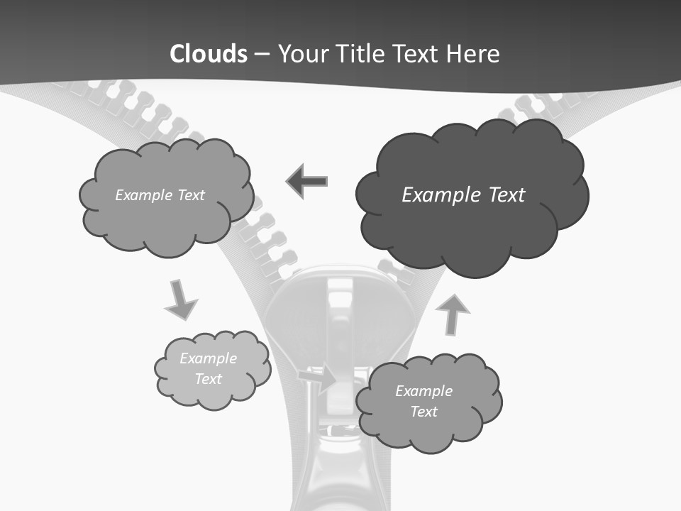 Section Object Accessory PowerPoint Template
