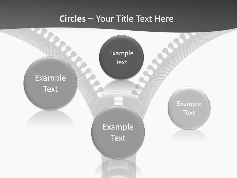 Section Object Accessory PowerPoint Template