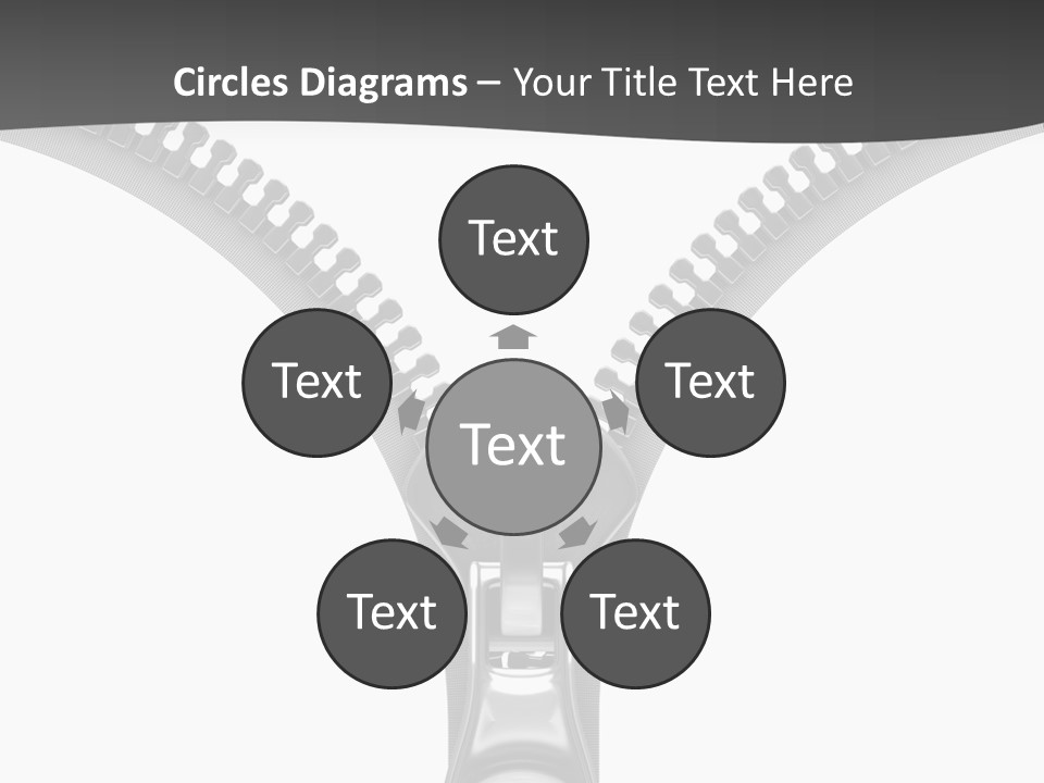 Section Object Accessory PowerPoint Template