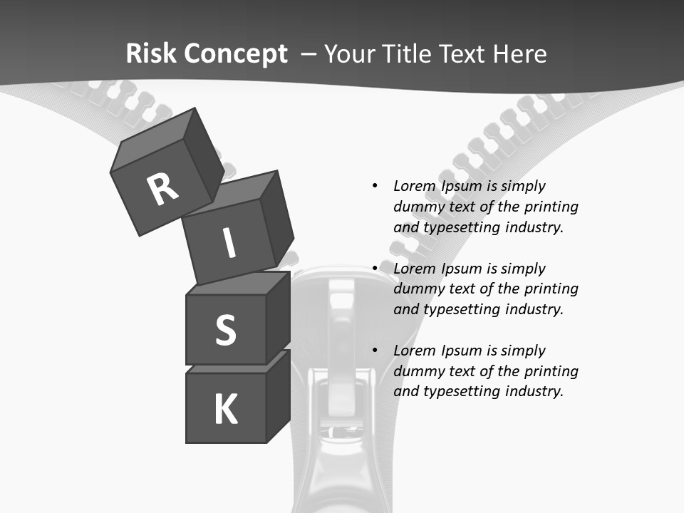 Section Object Accessory PowerPoint Template