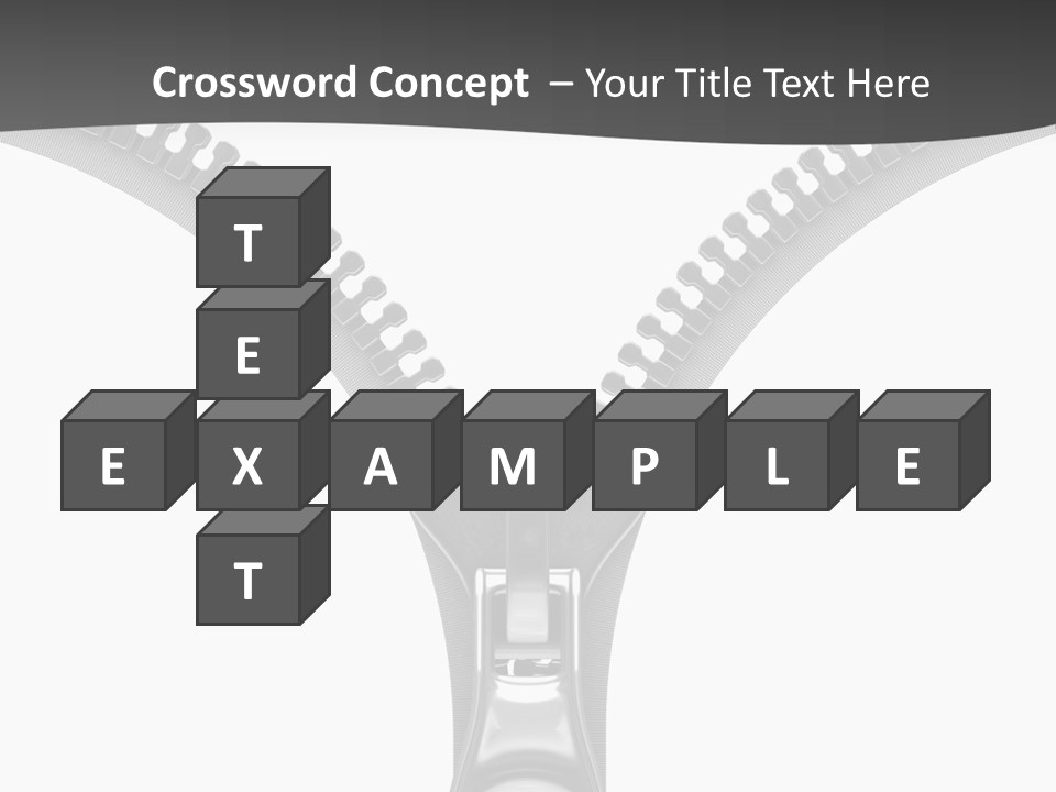 Section Object Accessory PowerPoint Template