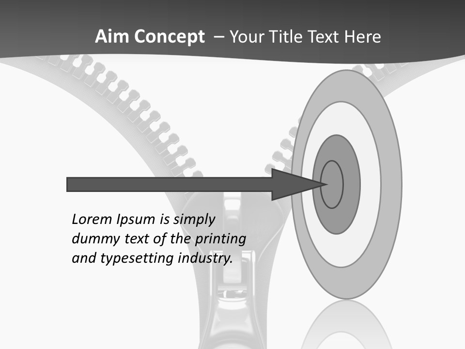 Section Object Accessory PowerPoint Template