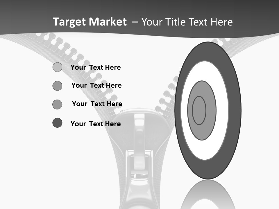 Section Object Accessory PowerPoint Template