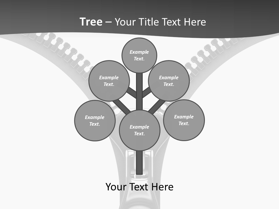 Section Object Accessory PowerPoint Template